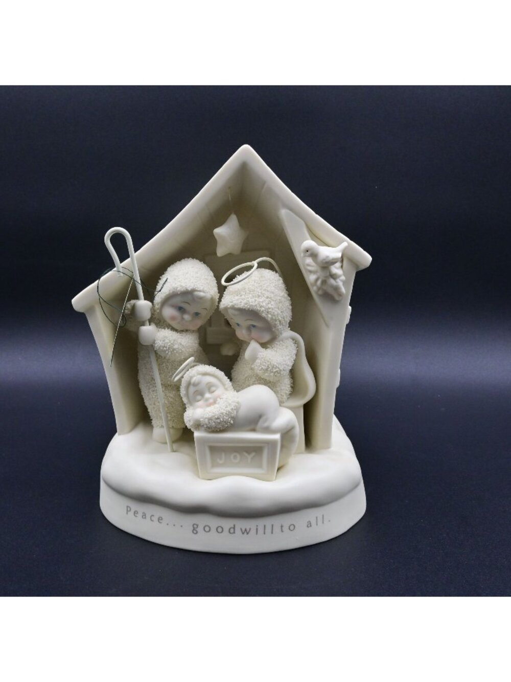 Department 56 Snowbabies Peace And Goodwill To All 69344 Lighted Nativity Boxed